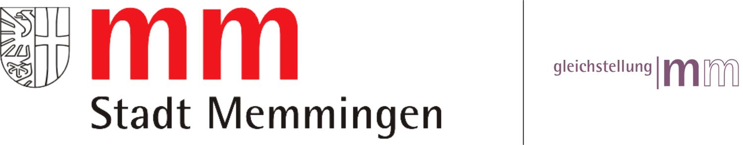 Das Logo der Gleichstellungsbeauftragten in Memmingen